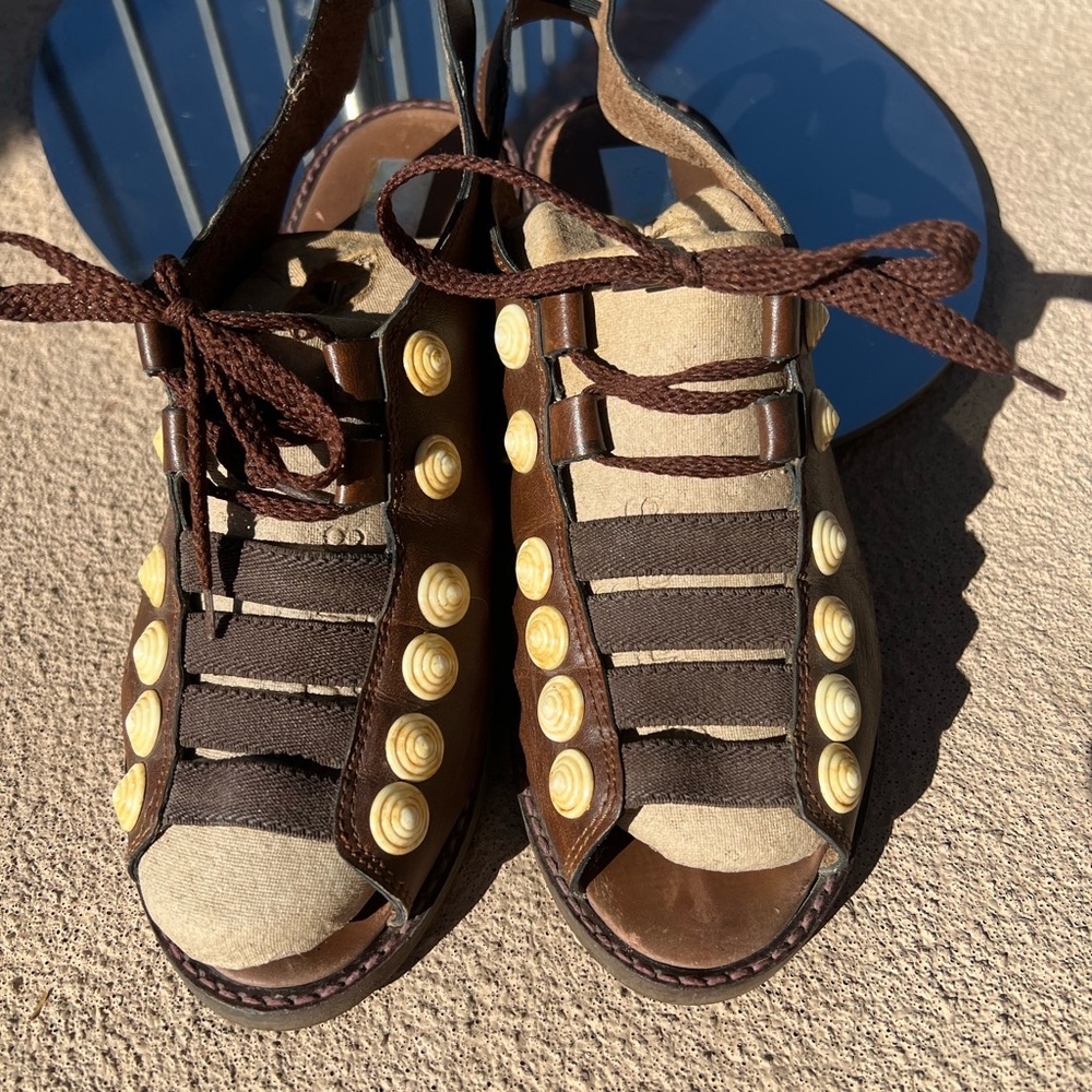 All leather with with synthetic shells size 8